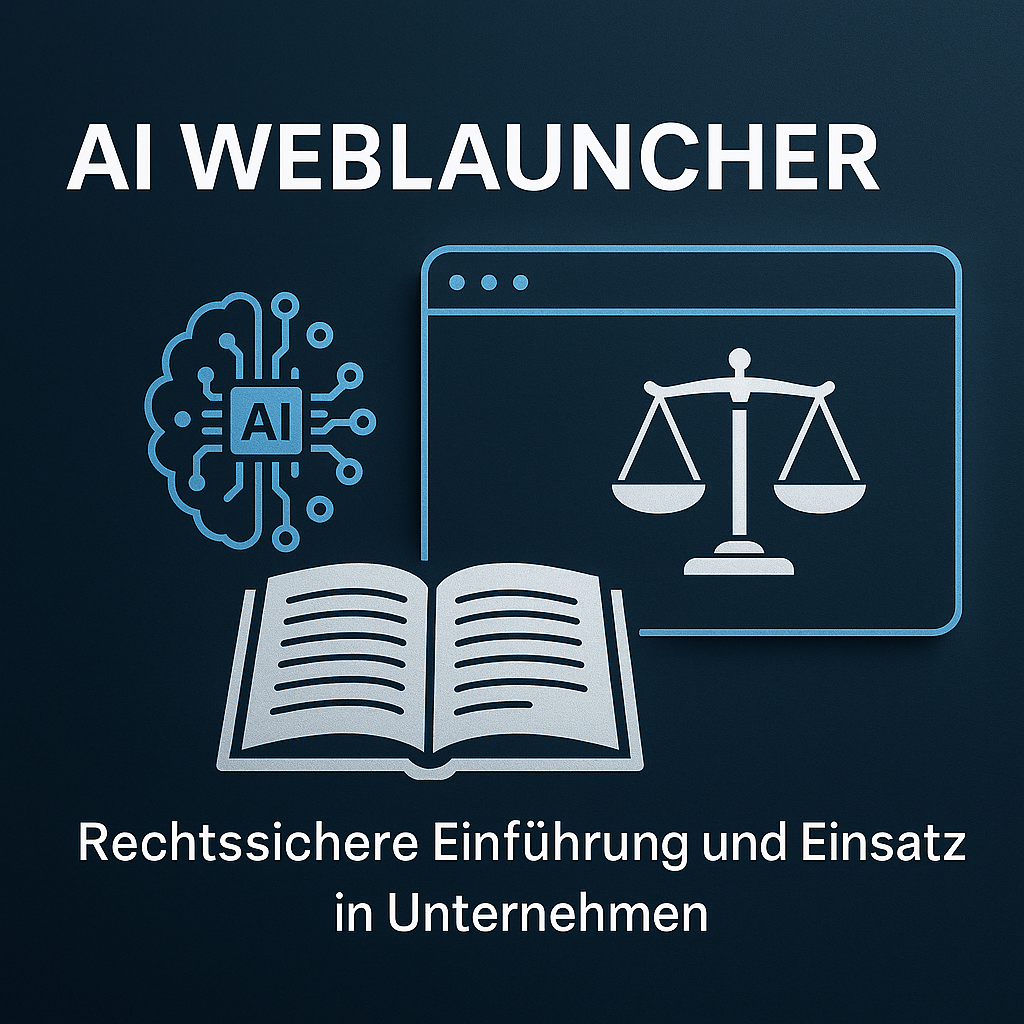 AI Weblauncher: Rechtssichere Einführung und Einsatz in Unternehmen AI Weblauncher: Rechtssichere Einführung und Einsatz in Unternehmen