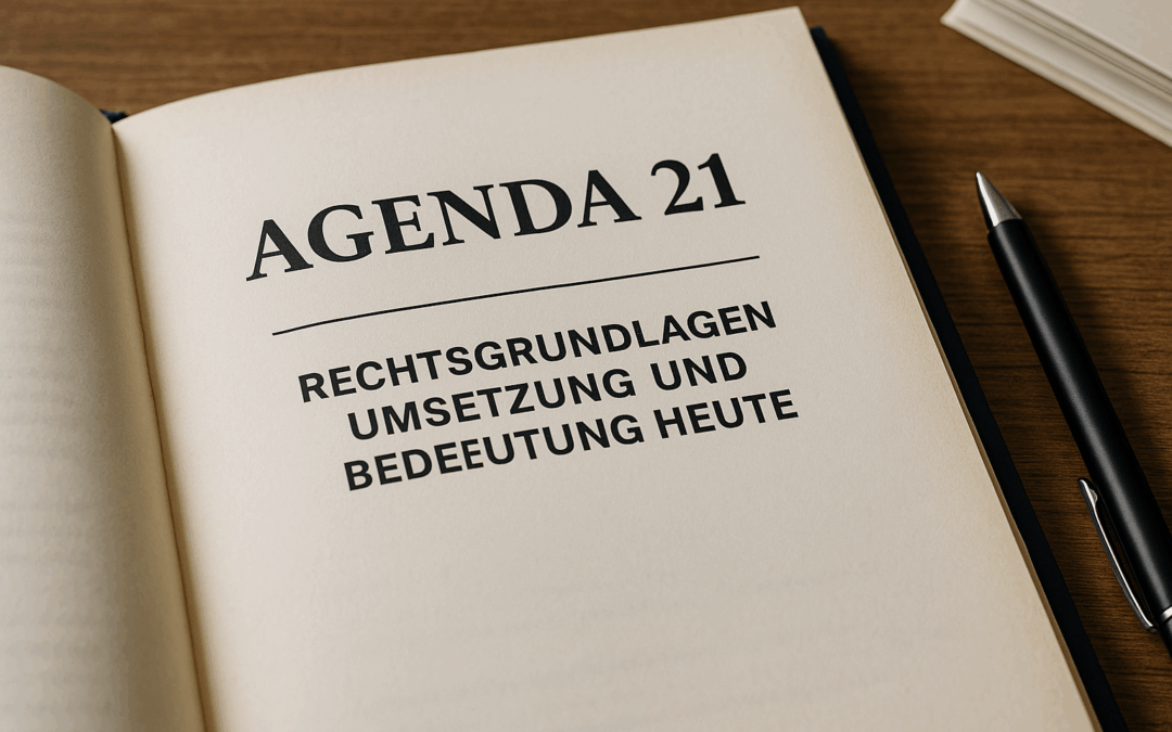 Agenda 21: Rechtsgrundlagen, Umsetzung und Bedeutung heute