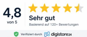 Trust Badge für Vergabescope