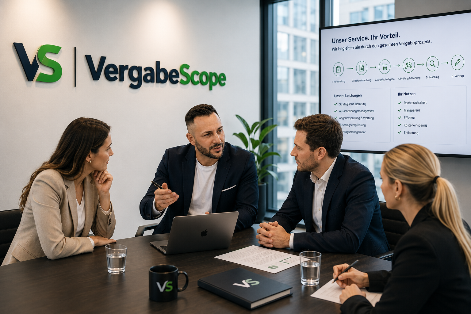 VergabeScope Unterstützung im Vergabeverfahren VergabeScope Unterstützung im Vergabeverfahren